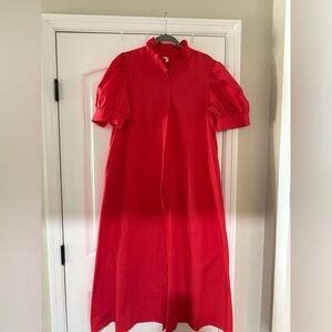 Elegant Red Women's Dress